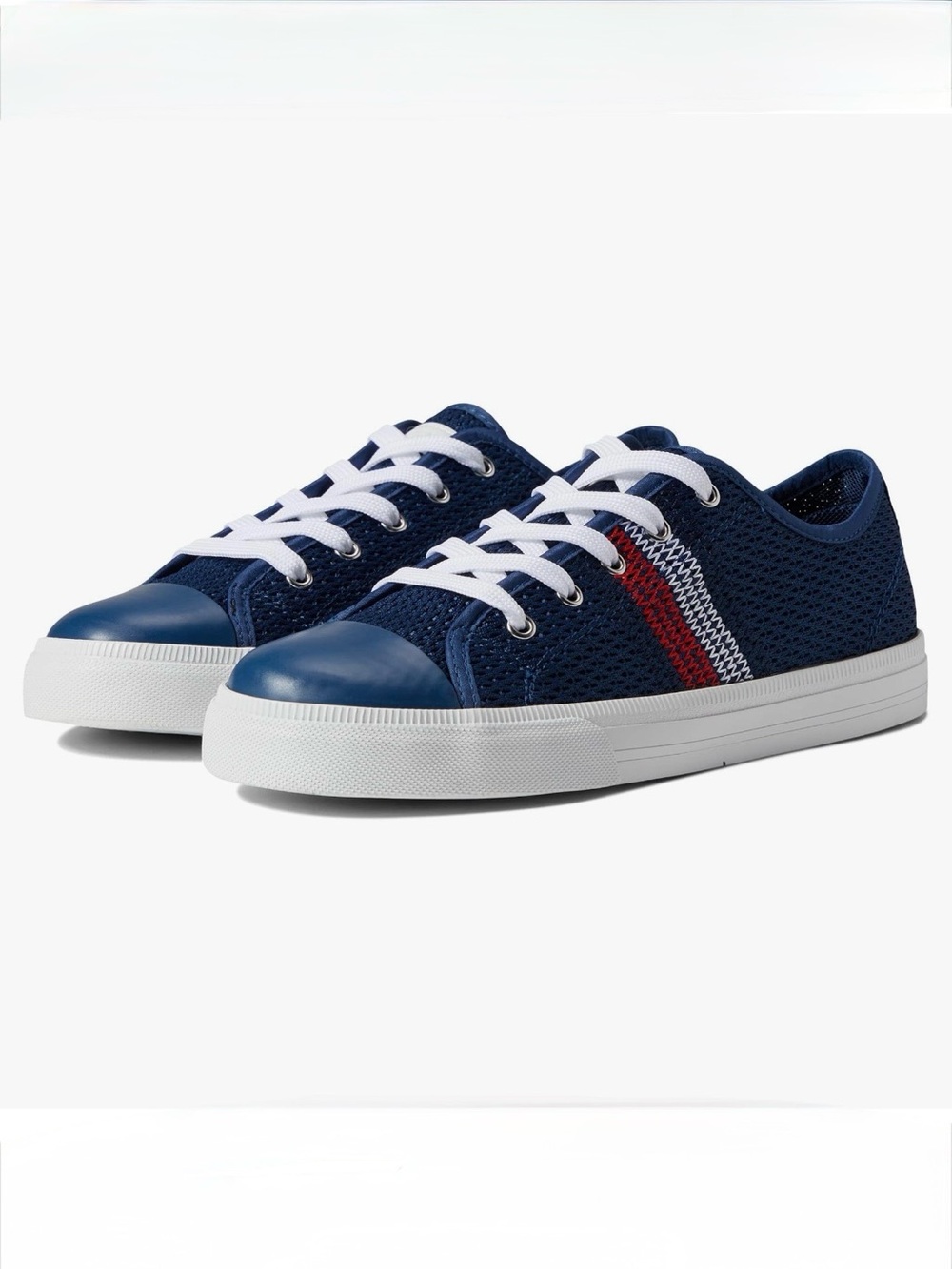 Tommy Hilfiger Red White And Blue Sneakers Fourth Of July Size 7.5 - Picture 2 of 16